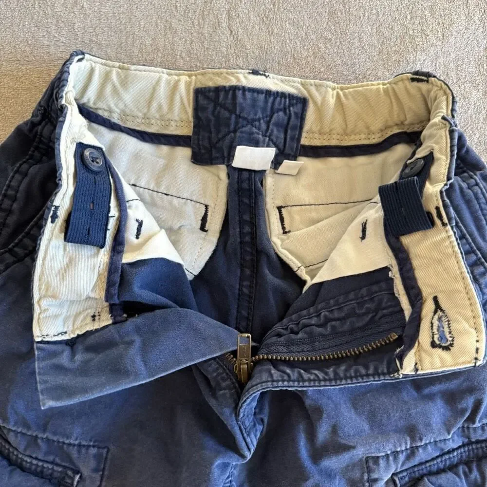 Gap Kids Ranger Elysian Blue Cargo Shorts